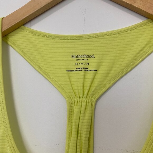 Motherhood Maternity Green Workout Tank Sz Medium - Picture 2 of 4